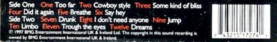 KYLIE MINOGUE - KYLE MINOGUE (MC) (1998)