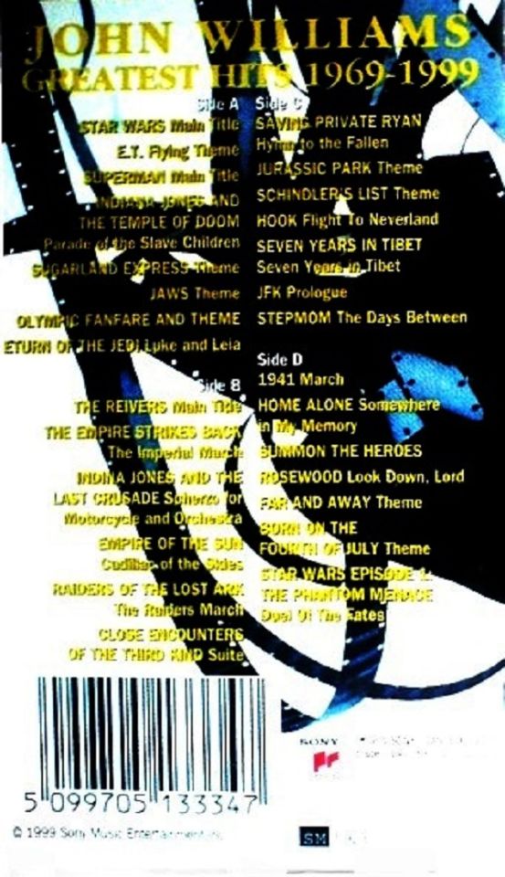 JOHN WILLIAMS - GREATEST 1969-1999 (2 MC) (1999)