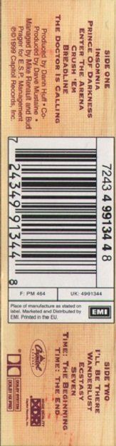 MEGADETH - RISK (MC) (1999)