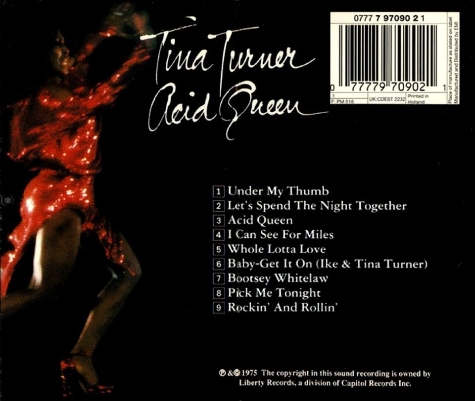 TINA TURNER - ACID QUEEN (CD)(1975)