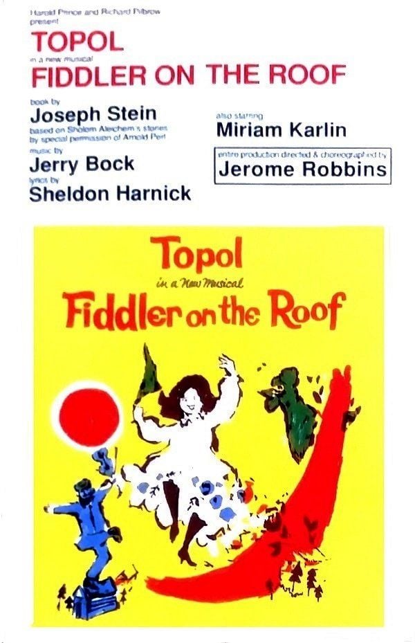 TOPOL - FIDDLER ON THE ROOF (MC)