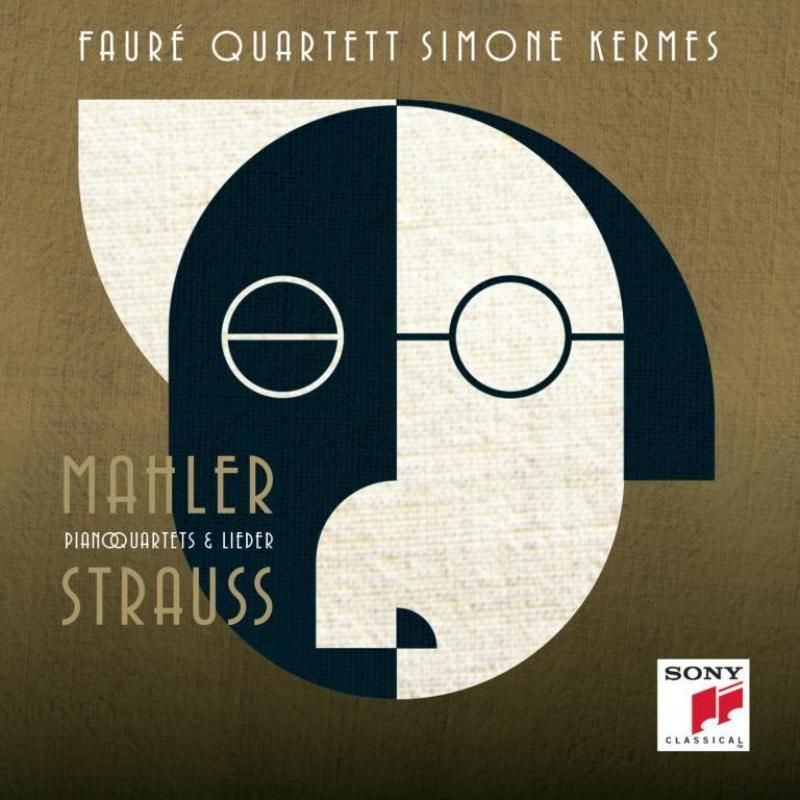 SIMONE KERMES - STRAUSS & MAHLER:  PIANO QUARTETS & LIEDER