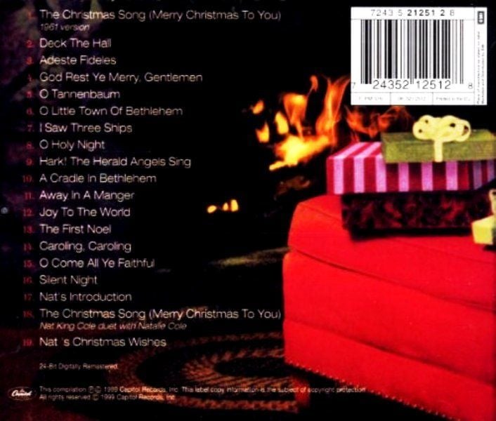 CHRISTMAS - NAT KING COLE THE CHRISTMAS SONG