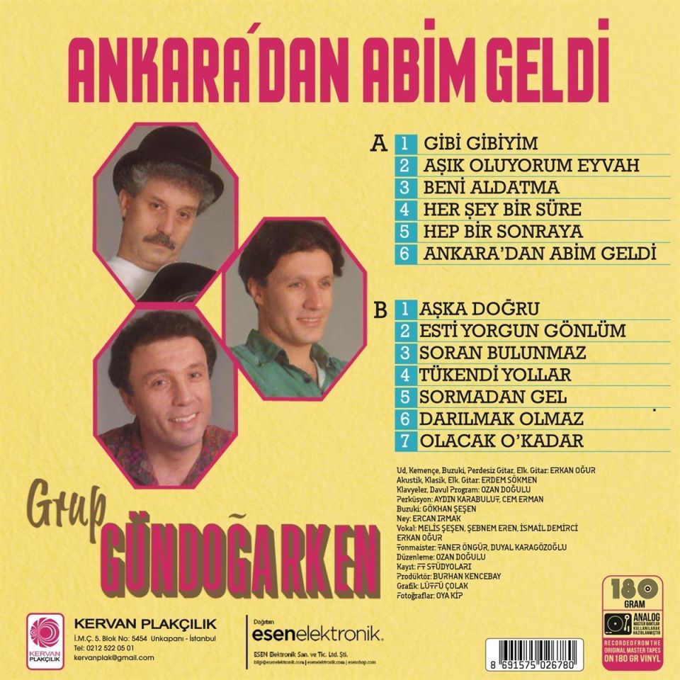 GRUP GÜNDOĞARKEN - ANKARA'DAN ABİM GELDİ (LP)