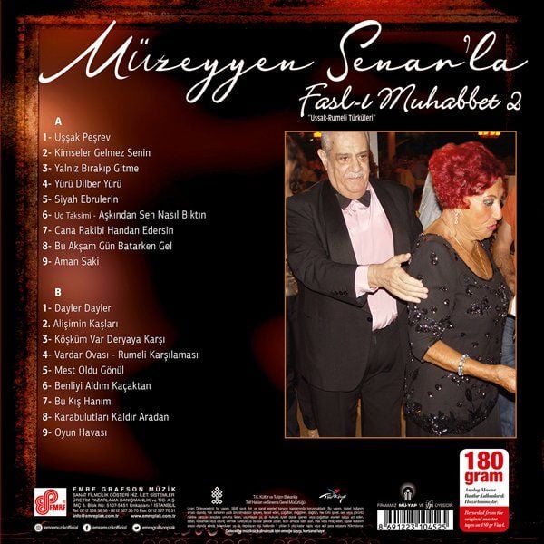 MÜZEYYEN SENAR - FASL-I MUHABBET-2 (LP)