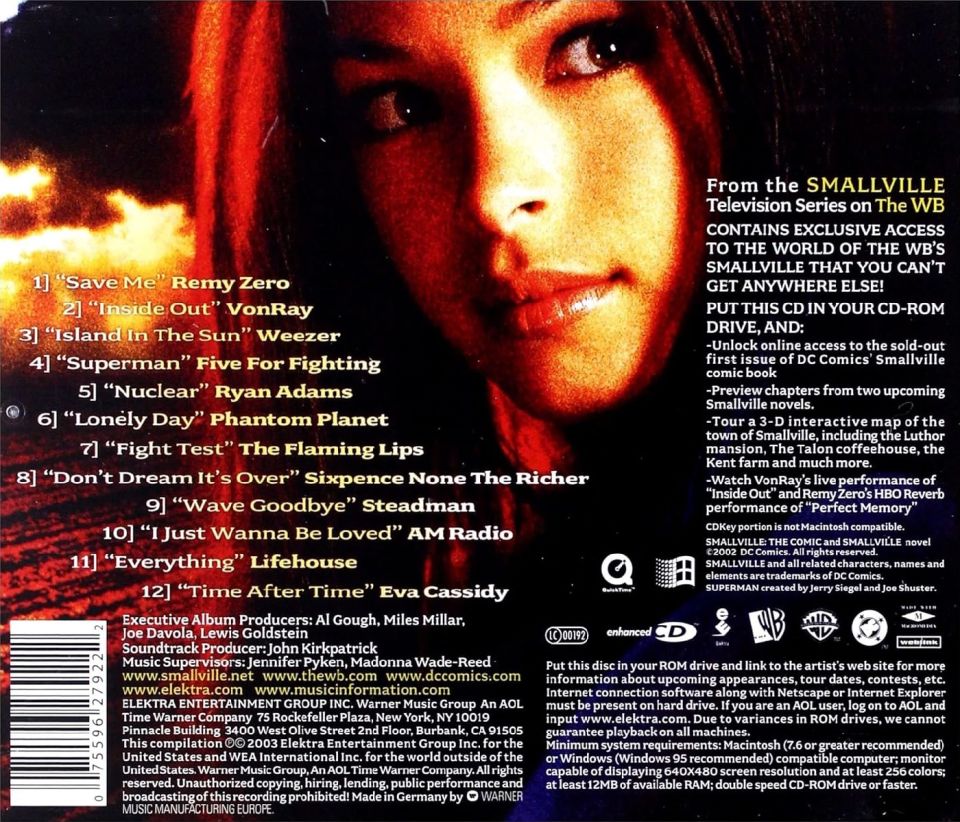 SMALLVILLE - SOUNDTRACK (CD) (2002)