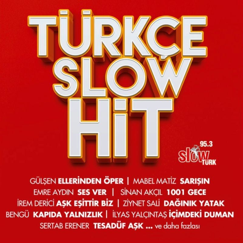TÜRKÇE SLOW HİT, KARIŞIK / VARIOUS ( 2 CD )