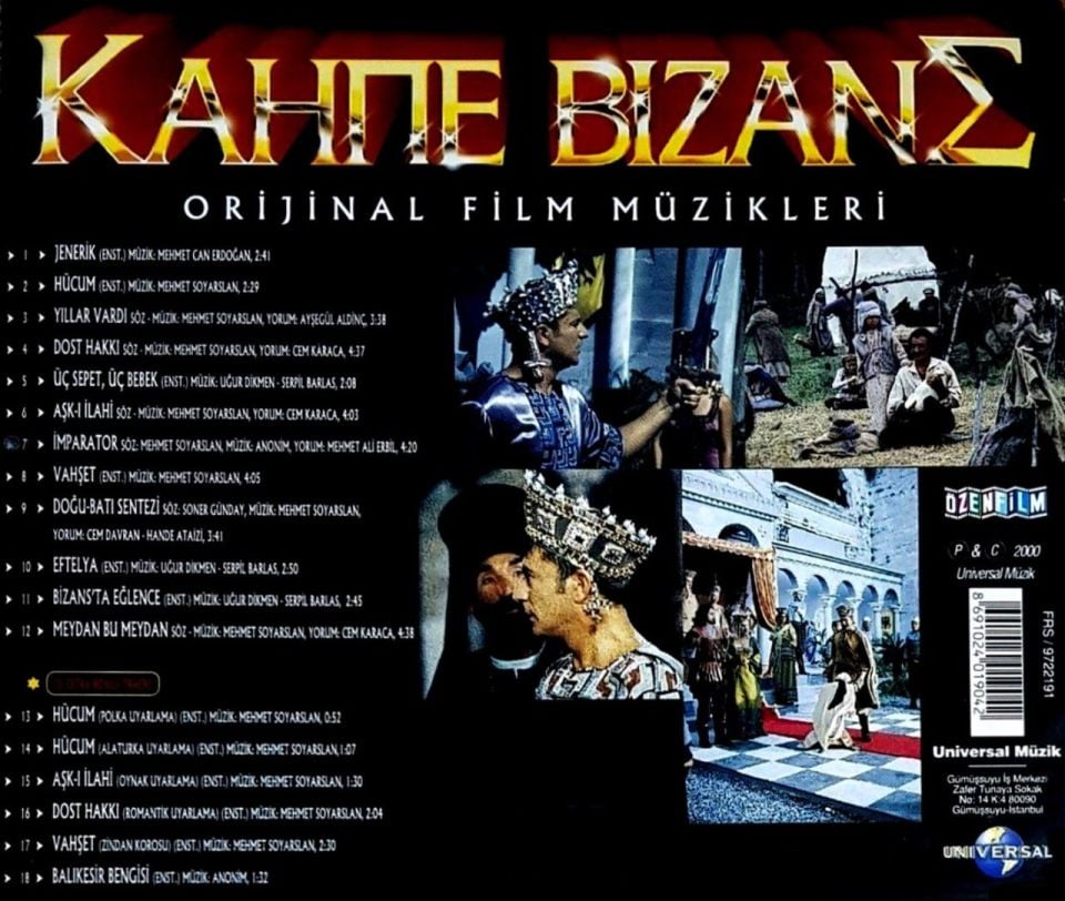 KAHPE BİZANS - FİLM MÜZİĞİ (CD)