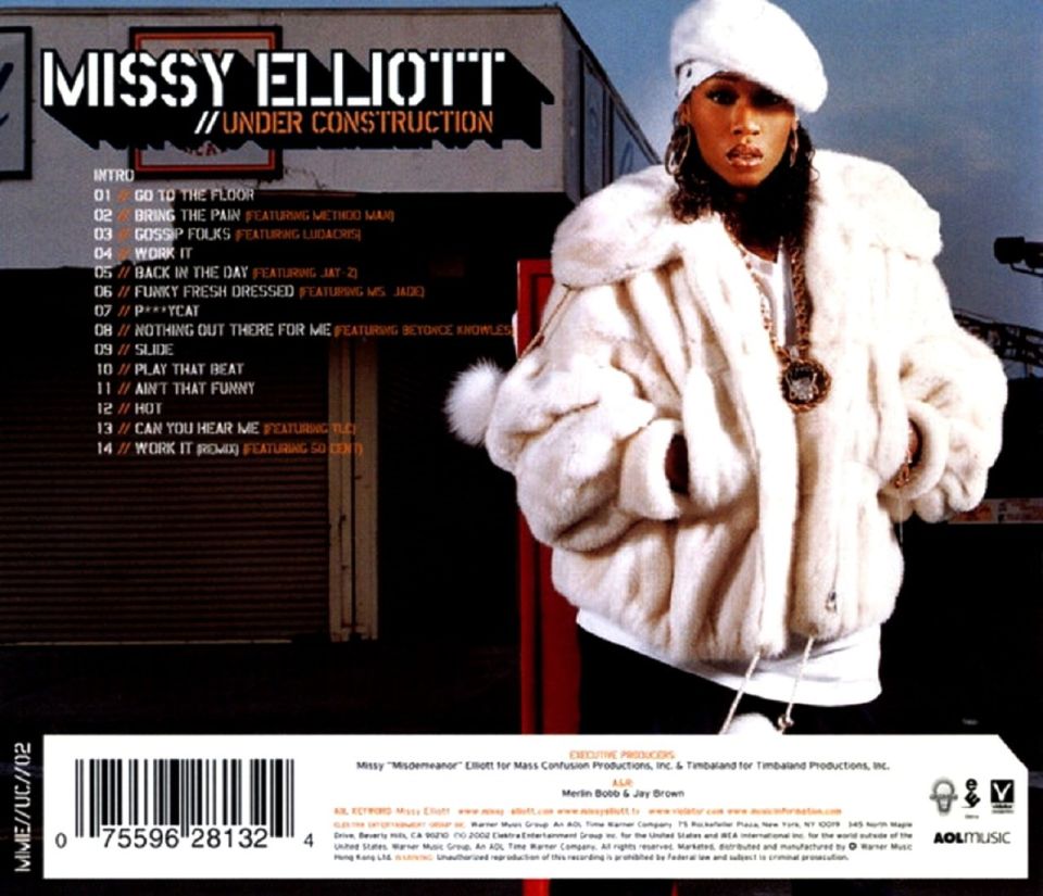 MISSY ELLIOTT - UNDER CONSTRUCTION (CD) (2002)