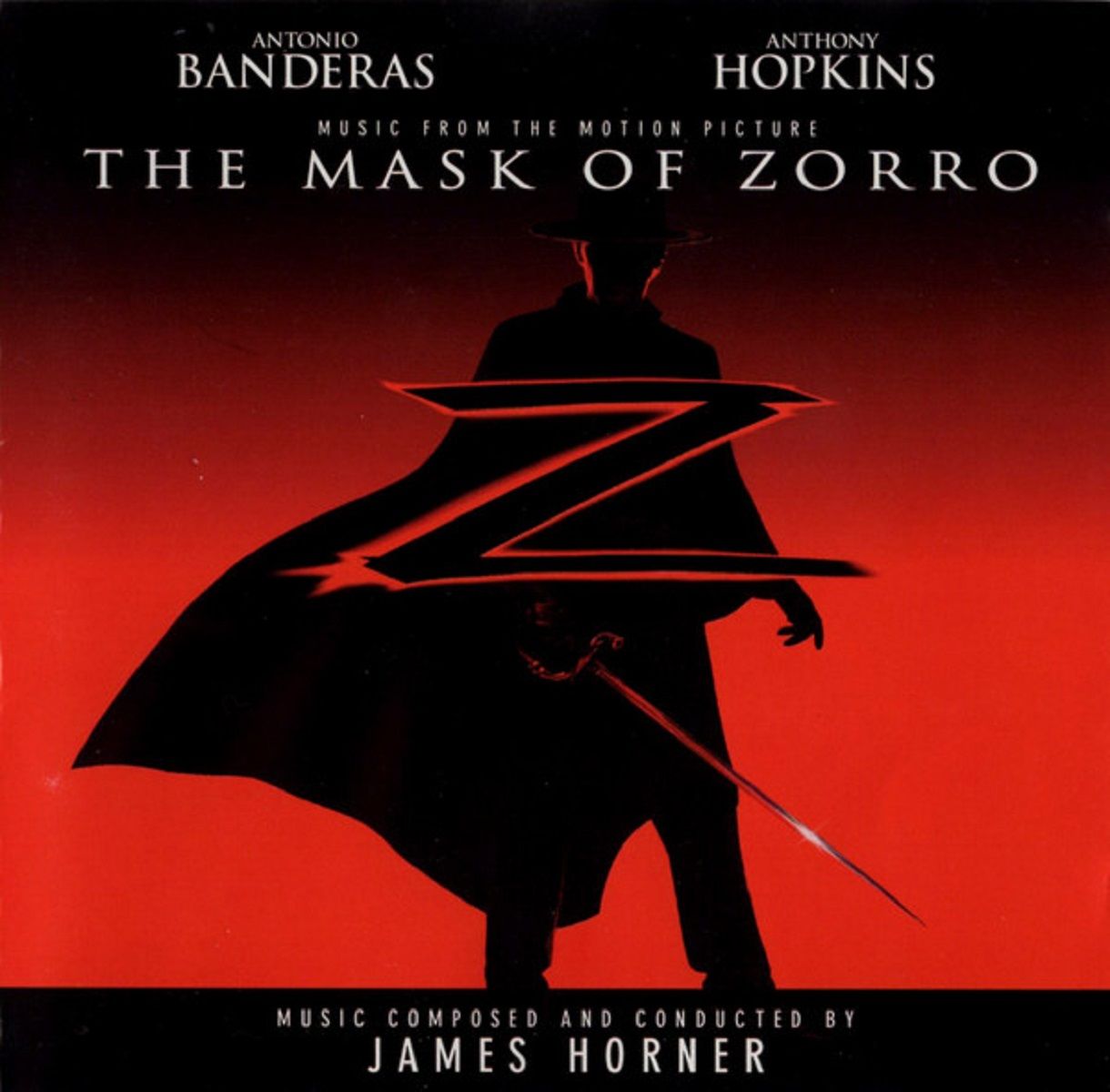 THE MASK OF ZORRO - SOUNDTRACK (CD) (1998)