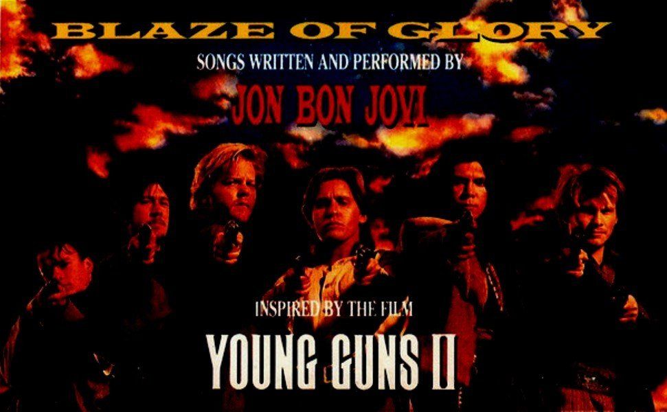 JON BON JOVI - BLAZE OF GLORY (SOUNDTRACK YOUNG GUNS II) (MC)