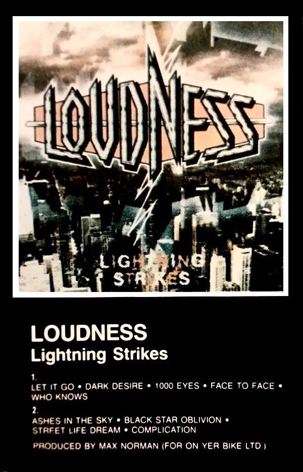 LOUDNESS - LIGHTNING STRIKES (MC)