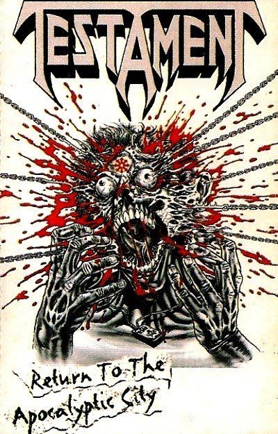 TESTAMENT - RETURN TO THE APOCALYPTIC CITY, (MC), KASET