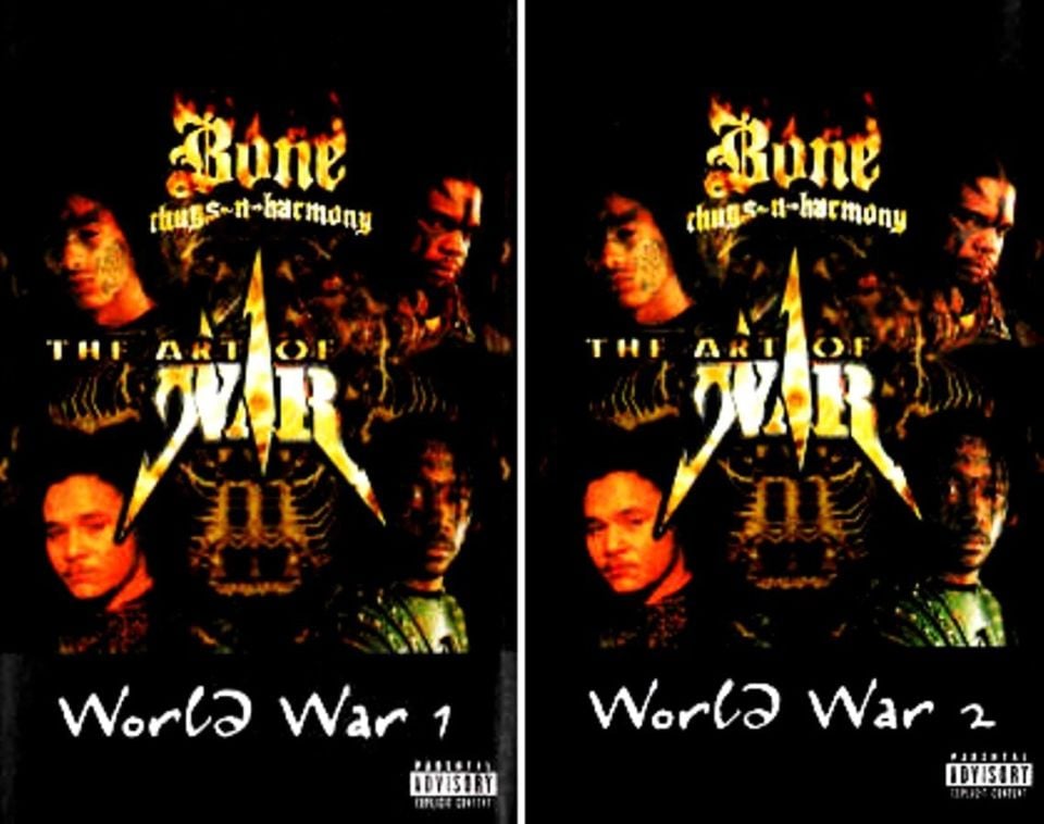 BONE THUGS-N-HARMONY - THE ART OF WAR - VOL.1+2 (MC) (1997)