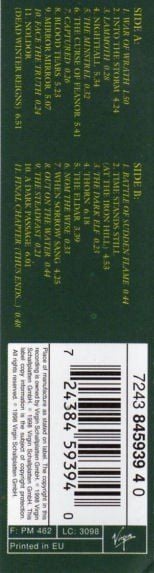 BLIND GUARDIAN - NIGHTFALL IN MIDDLE EARTH (MC)