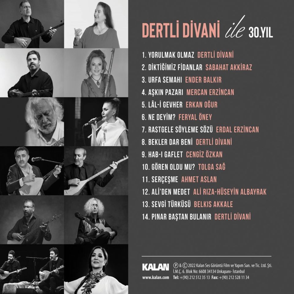 DERTLİ DİVANİ - 30. YIL (CD)