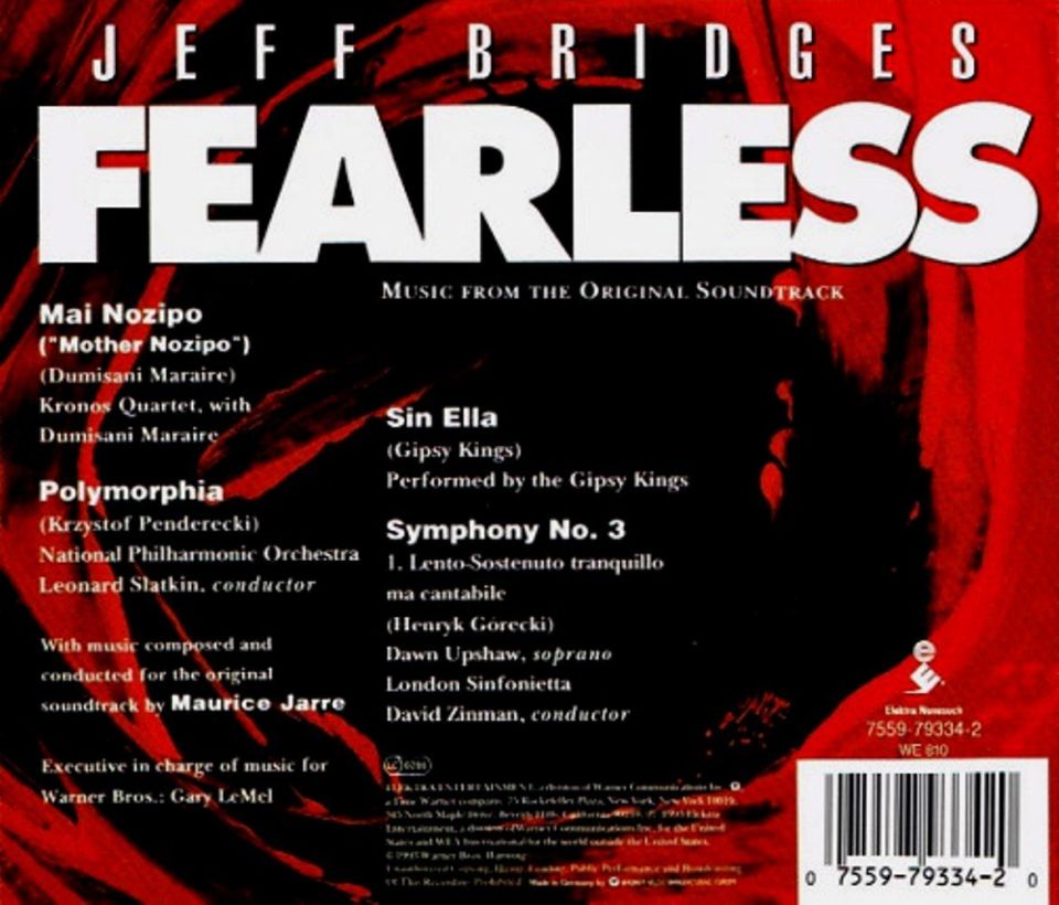 FEARLESS - SOUNDTRACK (CD)