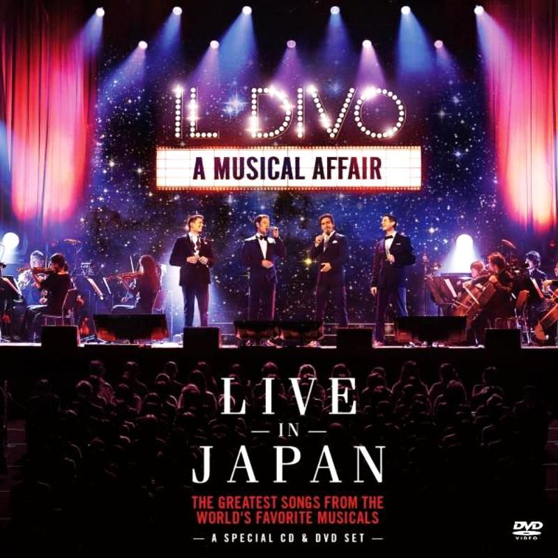 IL DIVO - A MUSICAL AFFAIR : LIVE IN JAPAN (CD+DVD)