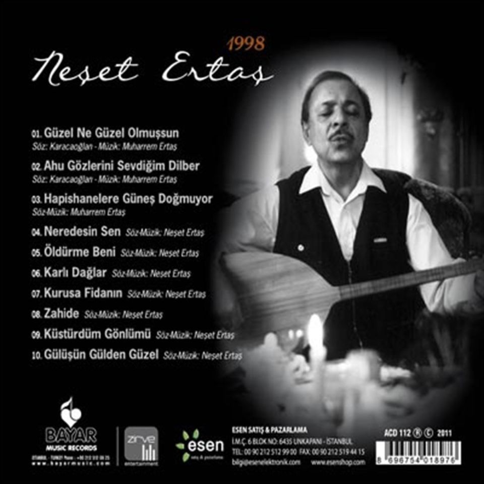 NEŞET ERTAŞ - NEŞET ERTAŞ 1998