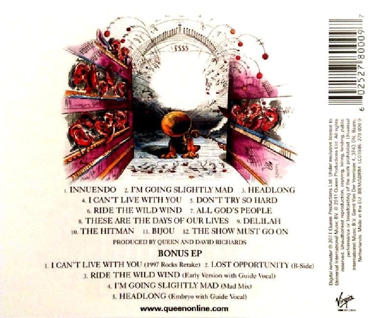 QUEEN - INNUENDO (2011 DELUXE) (2 CD)