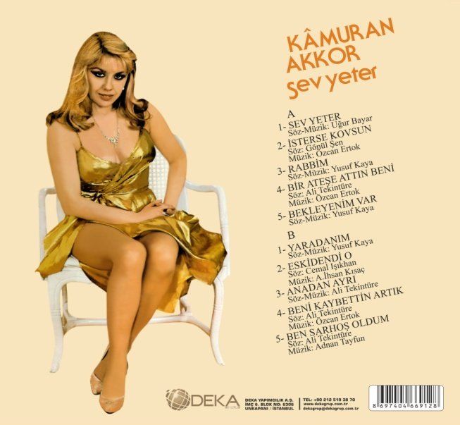 KAMURAN AKKOR - SEV YETER (LP)