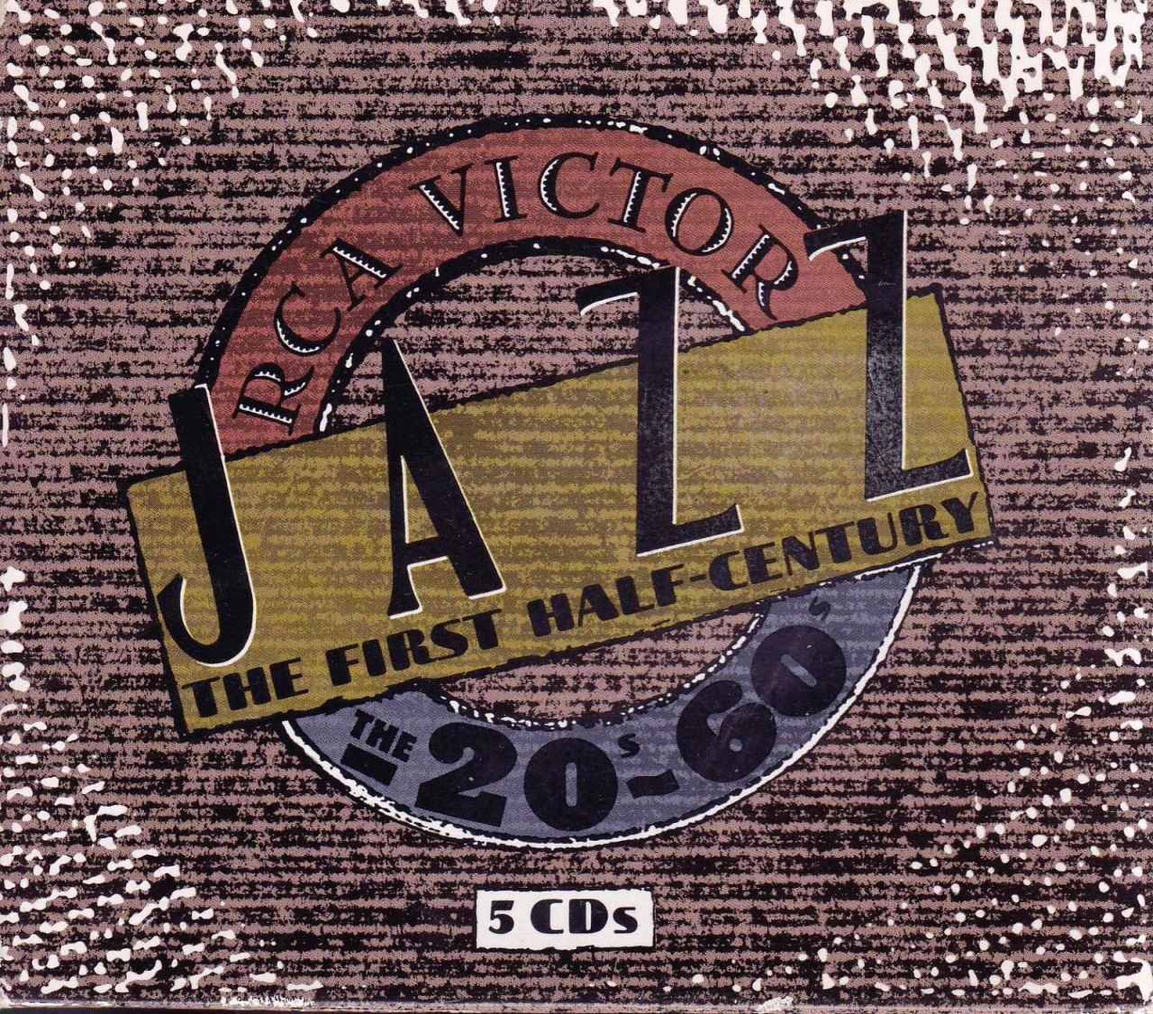 VARIOUS - JAZZ THE FIRST HALF-CENTURY THE 20'S-60'S (5 CD) (1992)