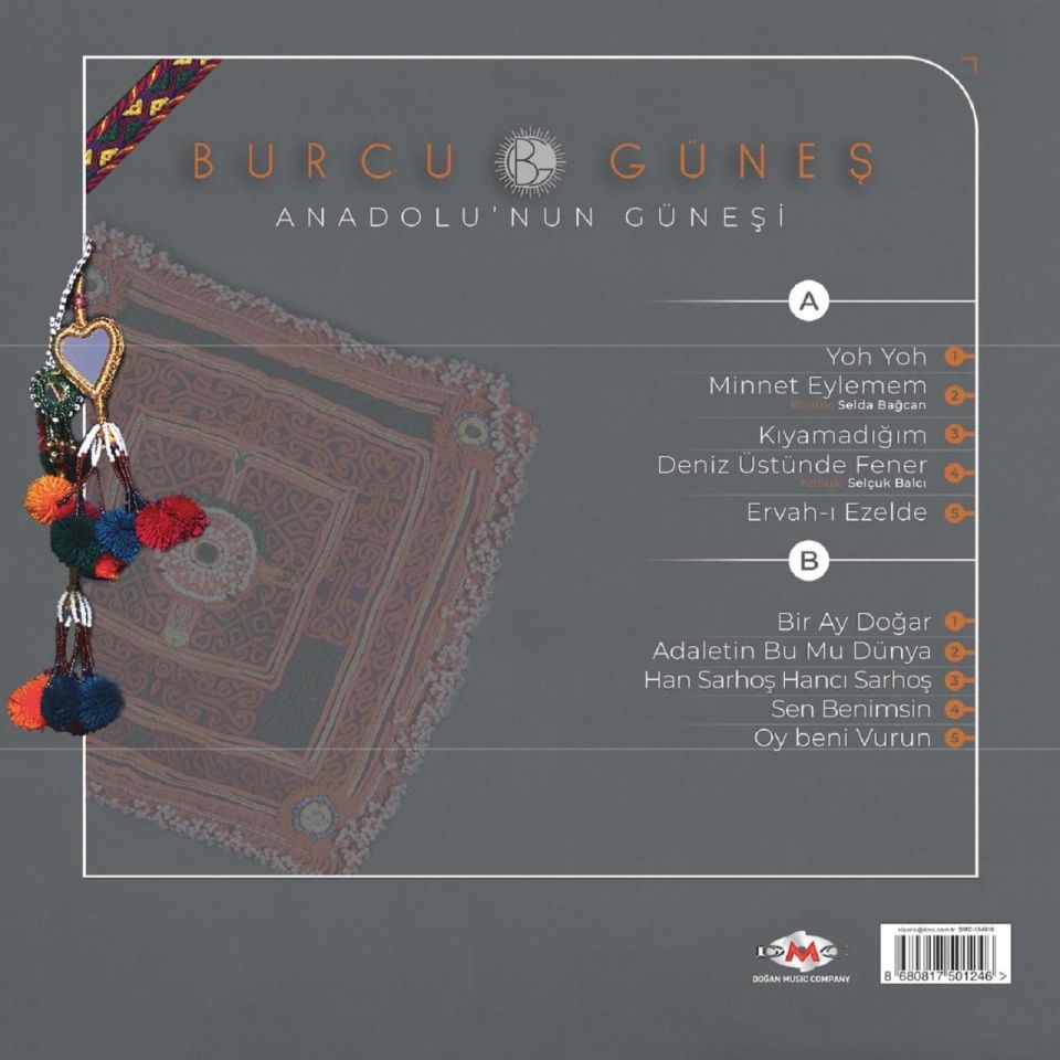 BURCU GÜNEŞ - ANADOLU'NUN GÜNEŞİ (LP)