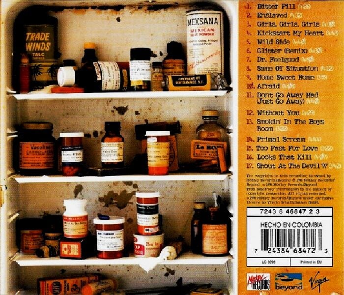 MOTLEY CRUE - GREATEST HITS (CD) (1998)