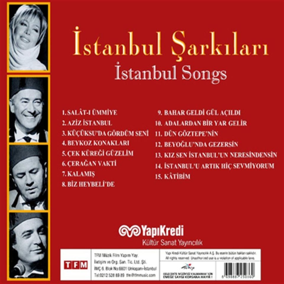 EMEL SAYIN & MODERN FOLK ÜÇLÜSÜ - İSTANBUL ŞARKILARI (ISTABUL SONGS)
