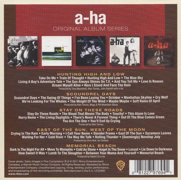 A-HA - ORIGINAL ALBUM SERIES A-HA(5CD)