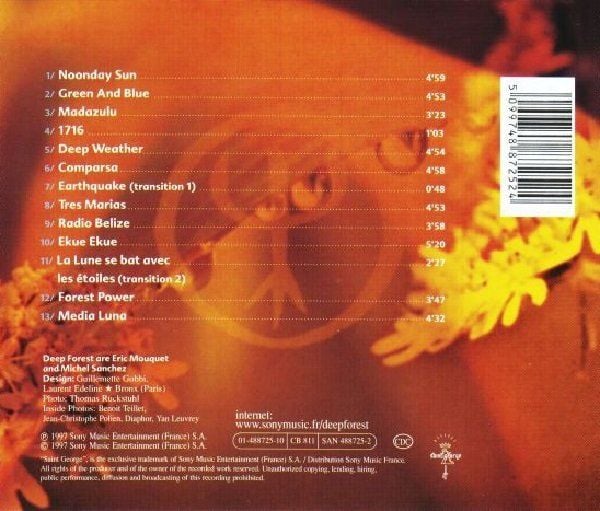 DEEP FOREST III - COMPARSA (CD) (1997)