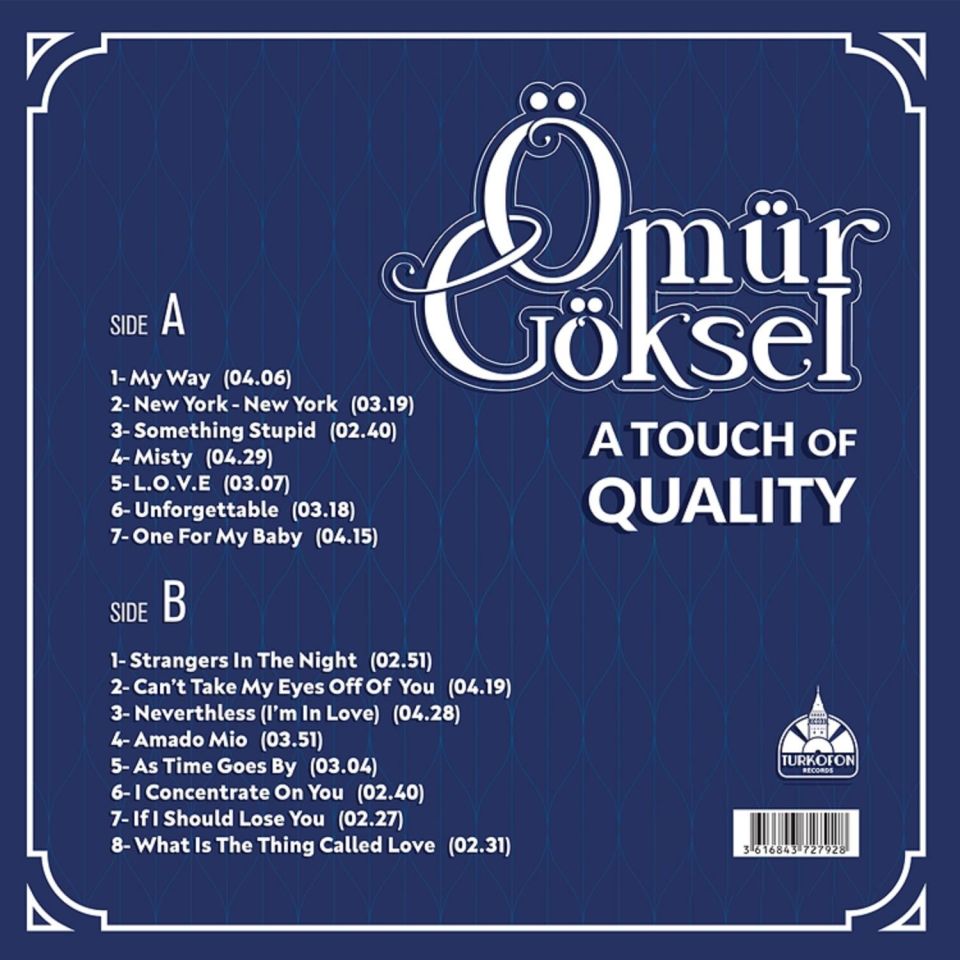 ÖMÜR GÖKSEL - A TOUCH OF QUALITY (LP)