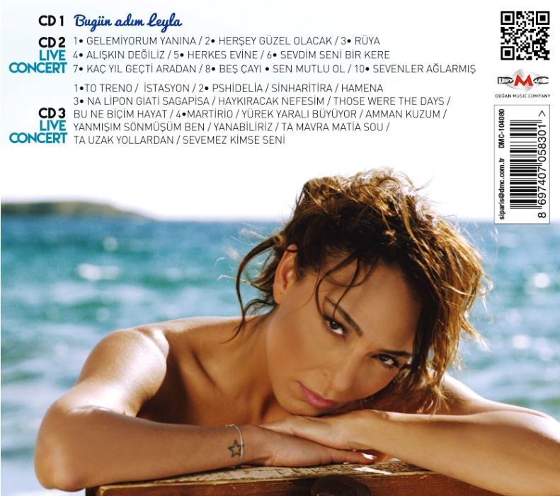 ZiYNET SALi - BUGÜN ADIM LEYLA (3 CD)