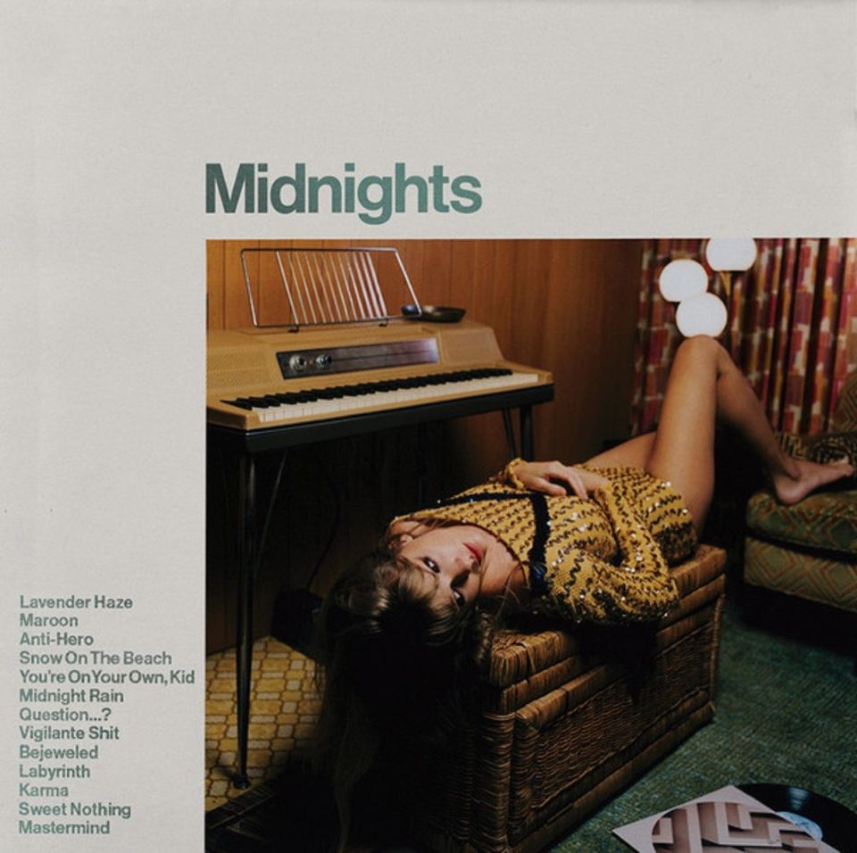 TAYLOR SWIFT - MIDNIGHTS (JADE GREEN) (CD)