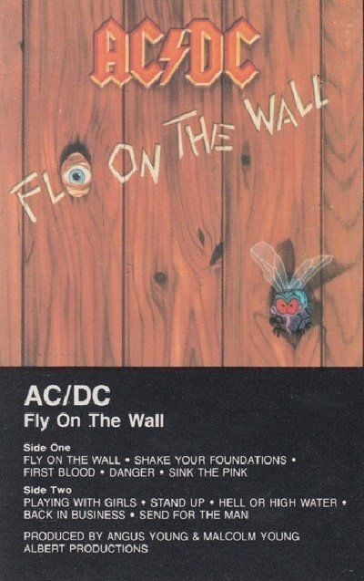ACDC - FLY ON THE WALL (MC)