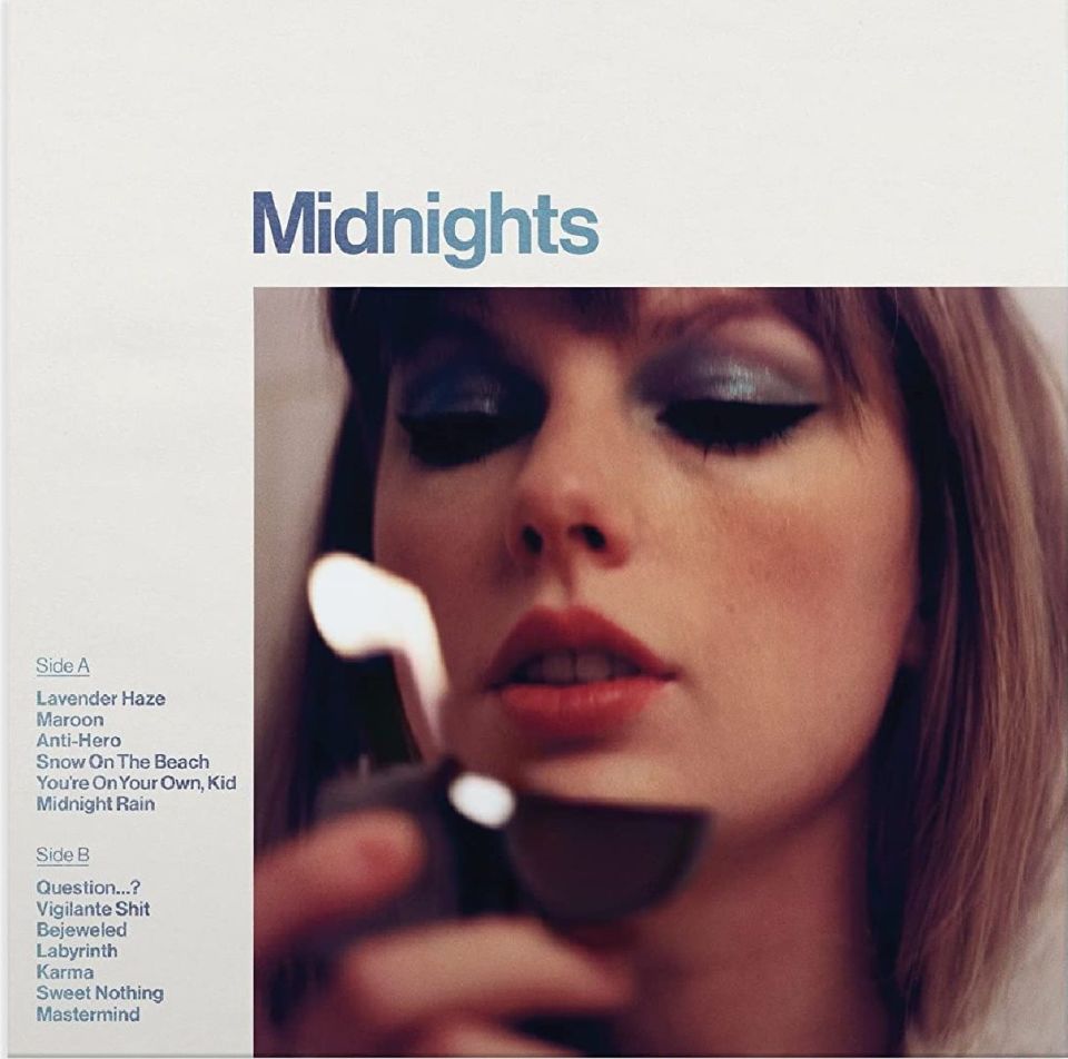 TAYLOR SWIFT - MIDNIGHTS (MOONSTONE BLUE) (LP)