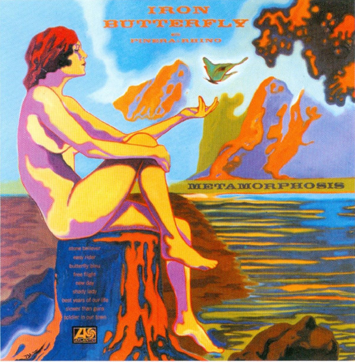 IRON BUTTERFLY - METAMORPHOSIS ( WITH PINERA & RHINO) (CD) (1993)