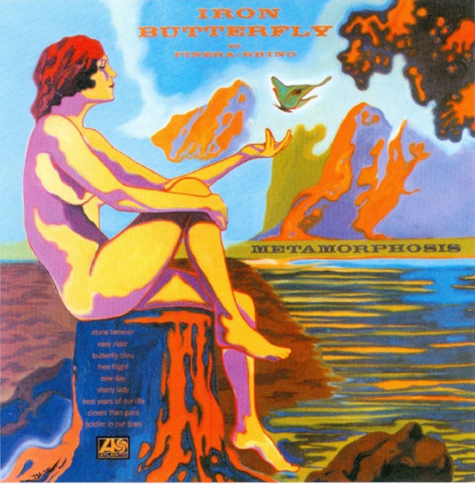IRON BUTTERFLY - METAMORPHOSIS ( WITH PINERA & RHINO) (CD) (1993)
