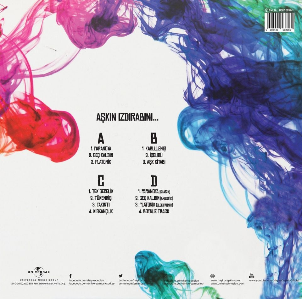HAYKO CEPKİN - AŞKIN IZDIRABINI... (2 LP)