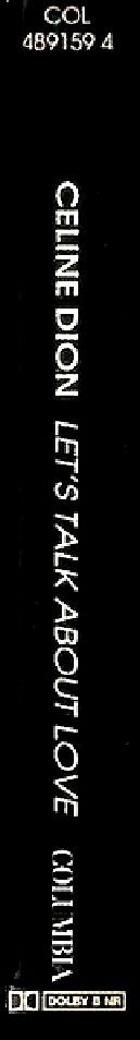 CELINE DION - LET'S TALK ABOUT LOVE (MC) (1997)