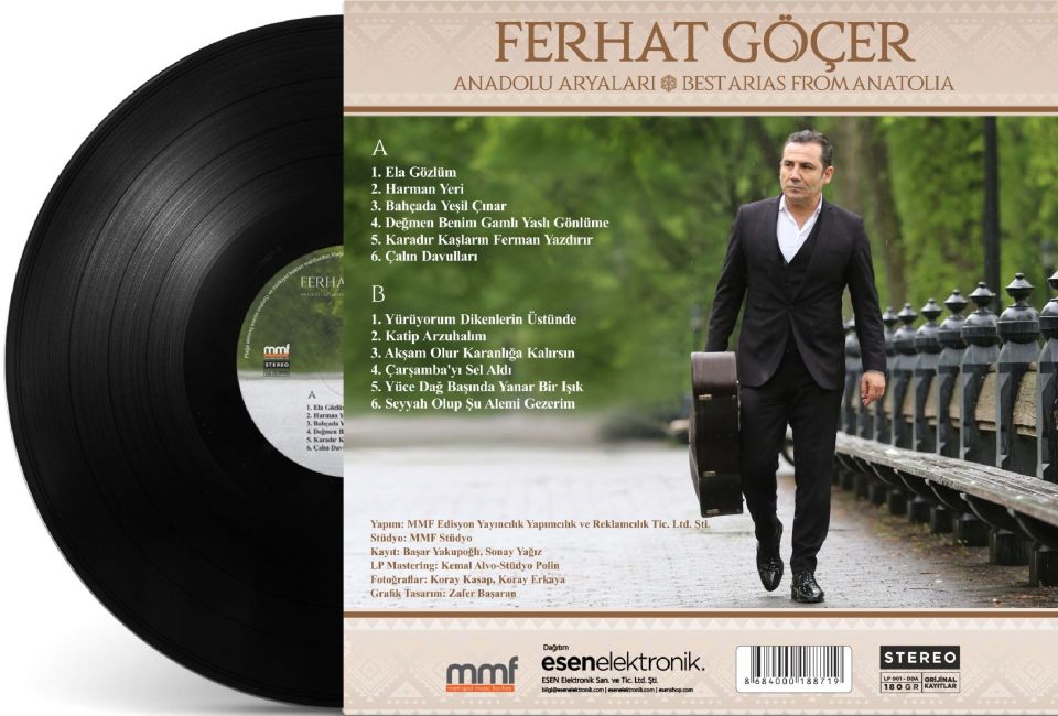 FERHAT GÖÇER - ANADOLU ARYALARI (LP)