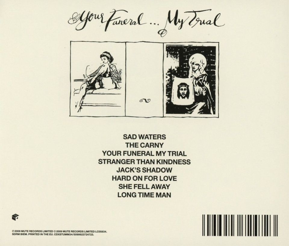 NICK CAVE & THE BAD SEEDS - YOUR FUNERAL MY TRIAL (CD)