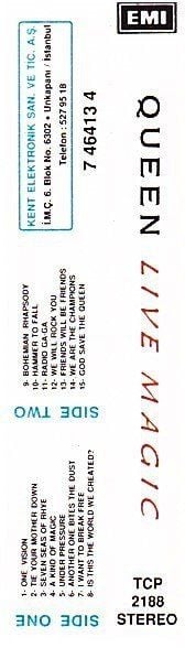 QUEEN - LIVE MAGIC (MC)