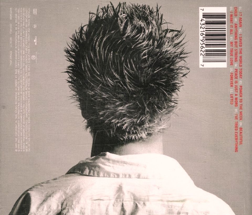 EURYTHMICS - PEACE (CD) (1999)