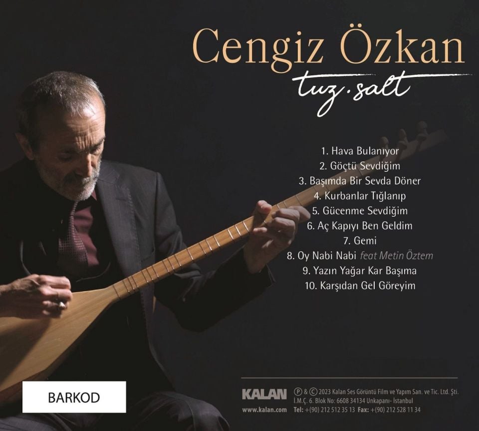 CENGİZ ÖZKAN - TUZ (SALT) (CD)