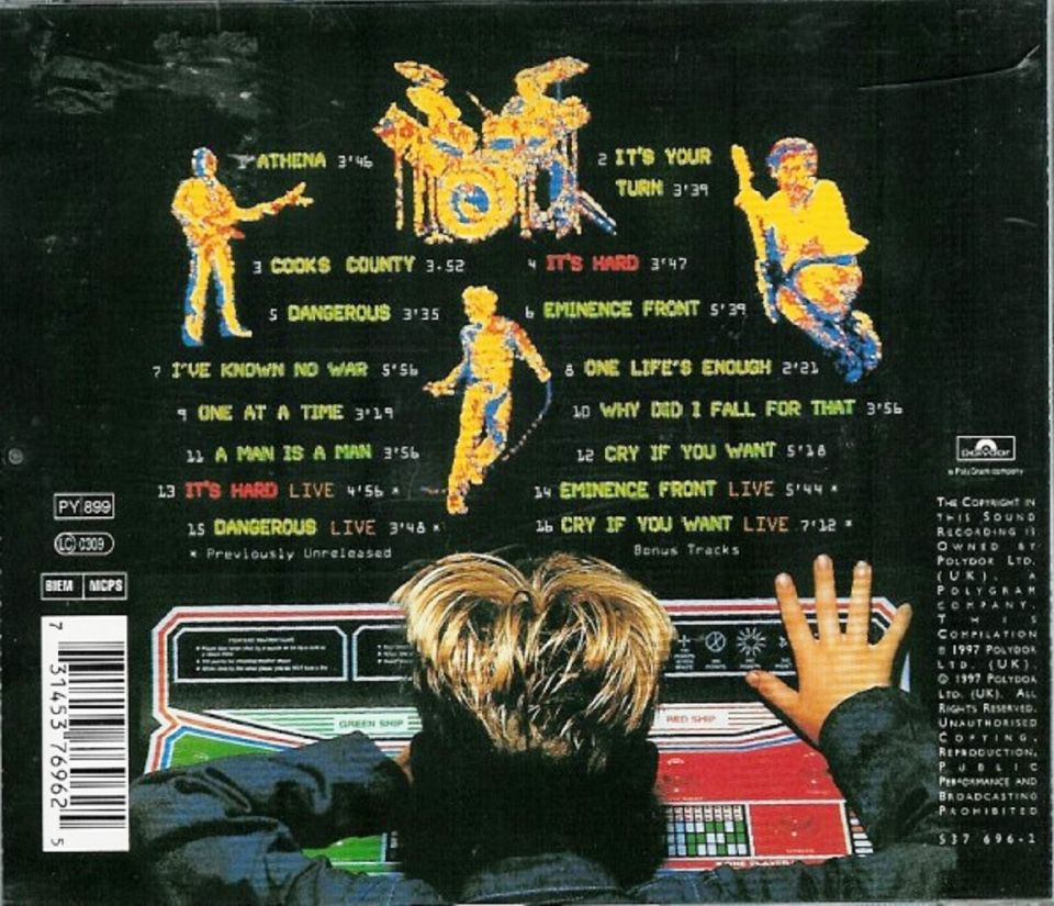 THE WHO - IT'S HARD (CD) (1997)