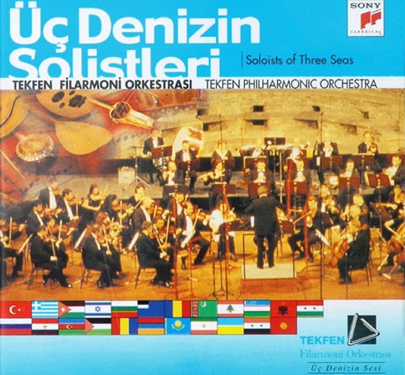 ÜÇ DENİZİN SOLİSTLERİ - TEKFEN FİLARMONİ ORKESTRASI (CD)(2003)