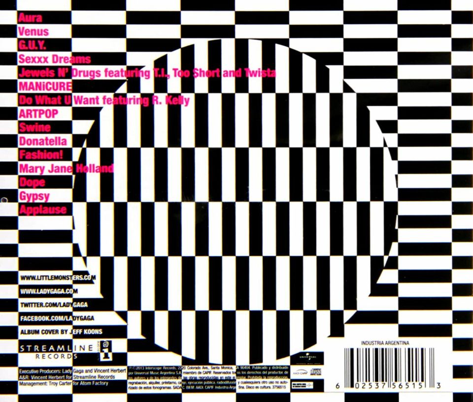 LADY GAGA - ARTPOP (CD)