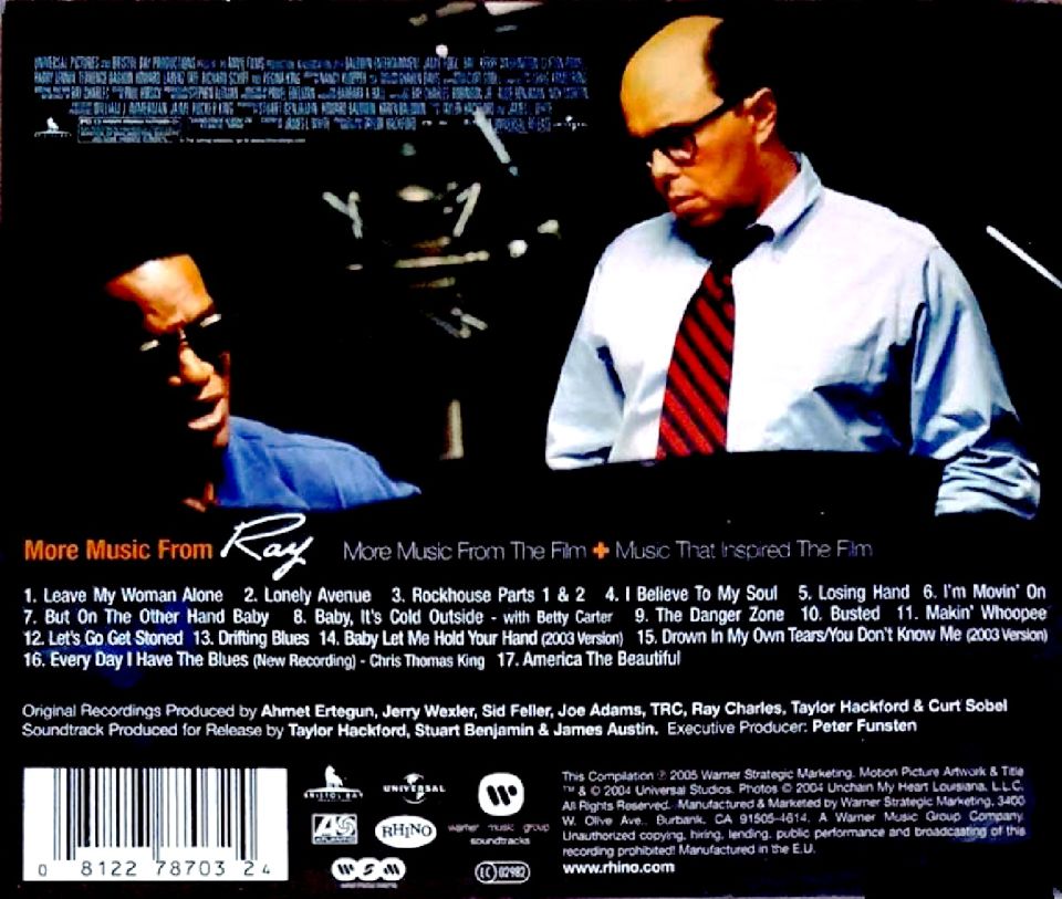RAY CHARLES - MORE MUSIC FROM RAY (CD) (2005)