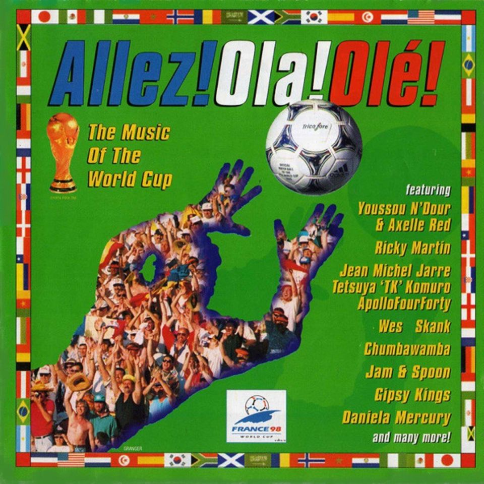 ALLEZ OLA OLE THE MUSIC OF THE WORLD CUP FRANCE 98 - VARIOUS (CD)